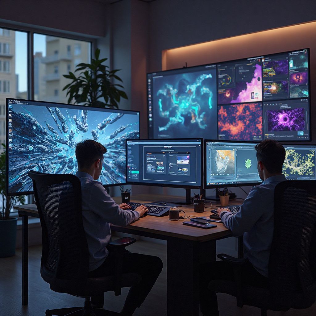 LoadScreen Team in Office