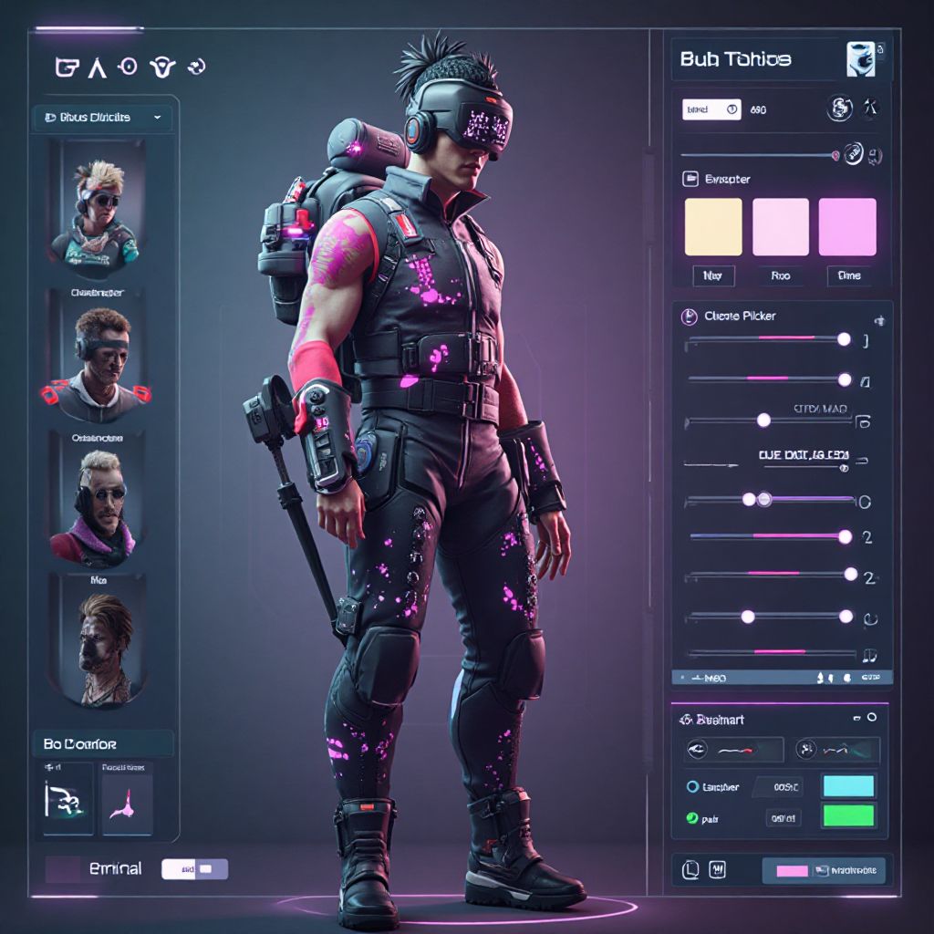 Character Customization Panel